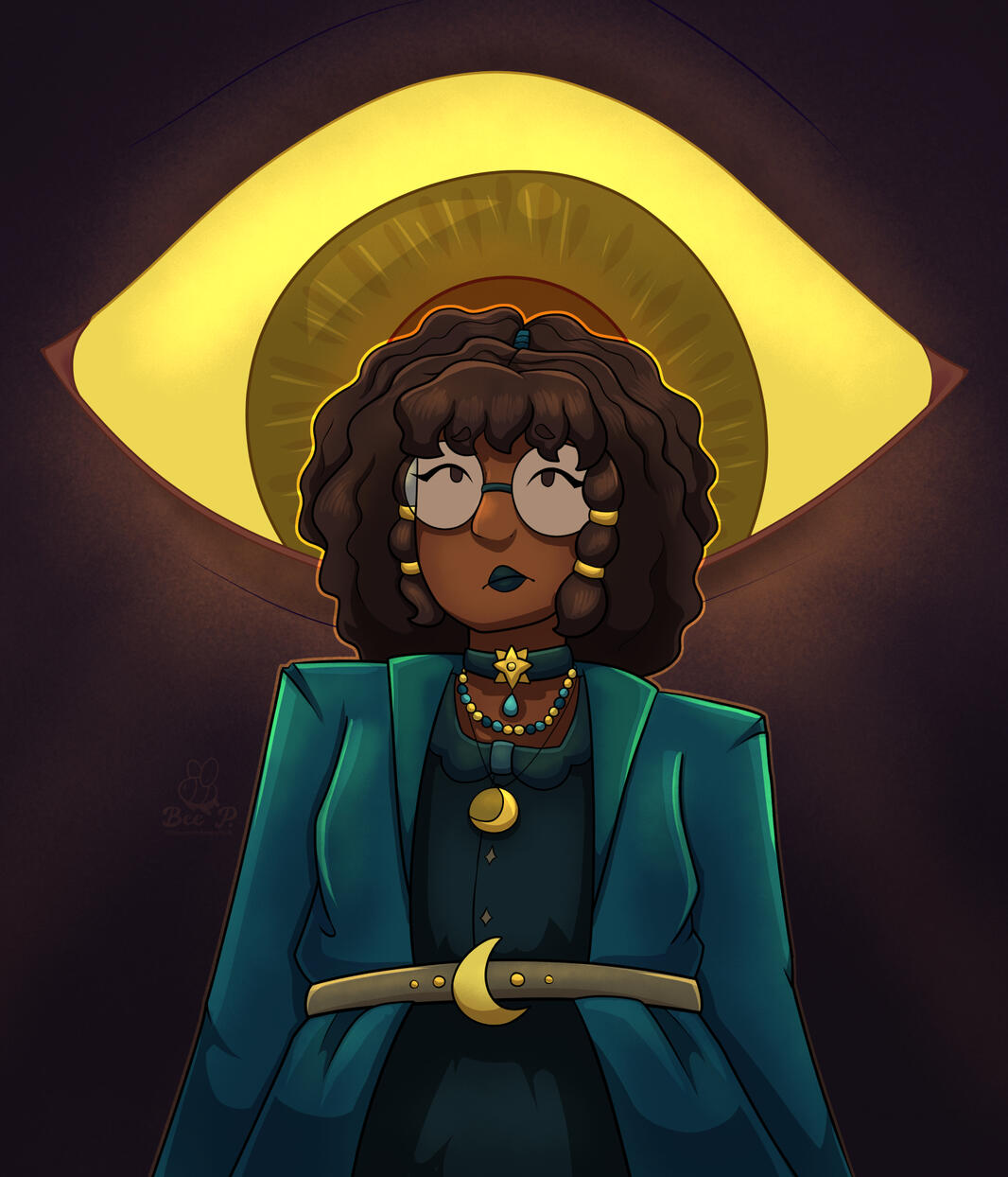 The Eye - Storytelling piece for my thesis project, a tabletop trading card fighting game called Zero to 100