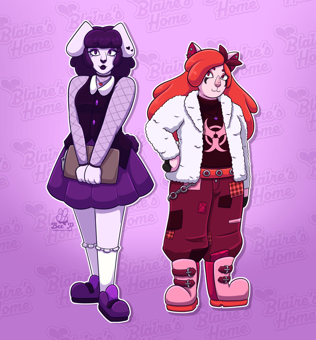 Blaire and Meri Nova - Blaire's Home